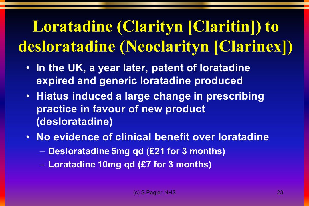clarinex loratadine 5mg